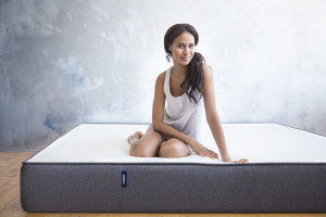Casper Sleep foam mattress with model