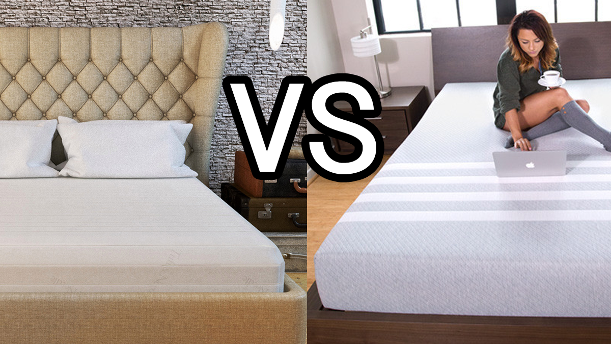 Facebook. tuft and needle vs leesa mattress. 
